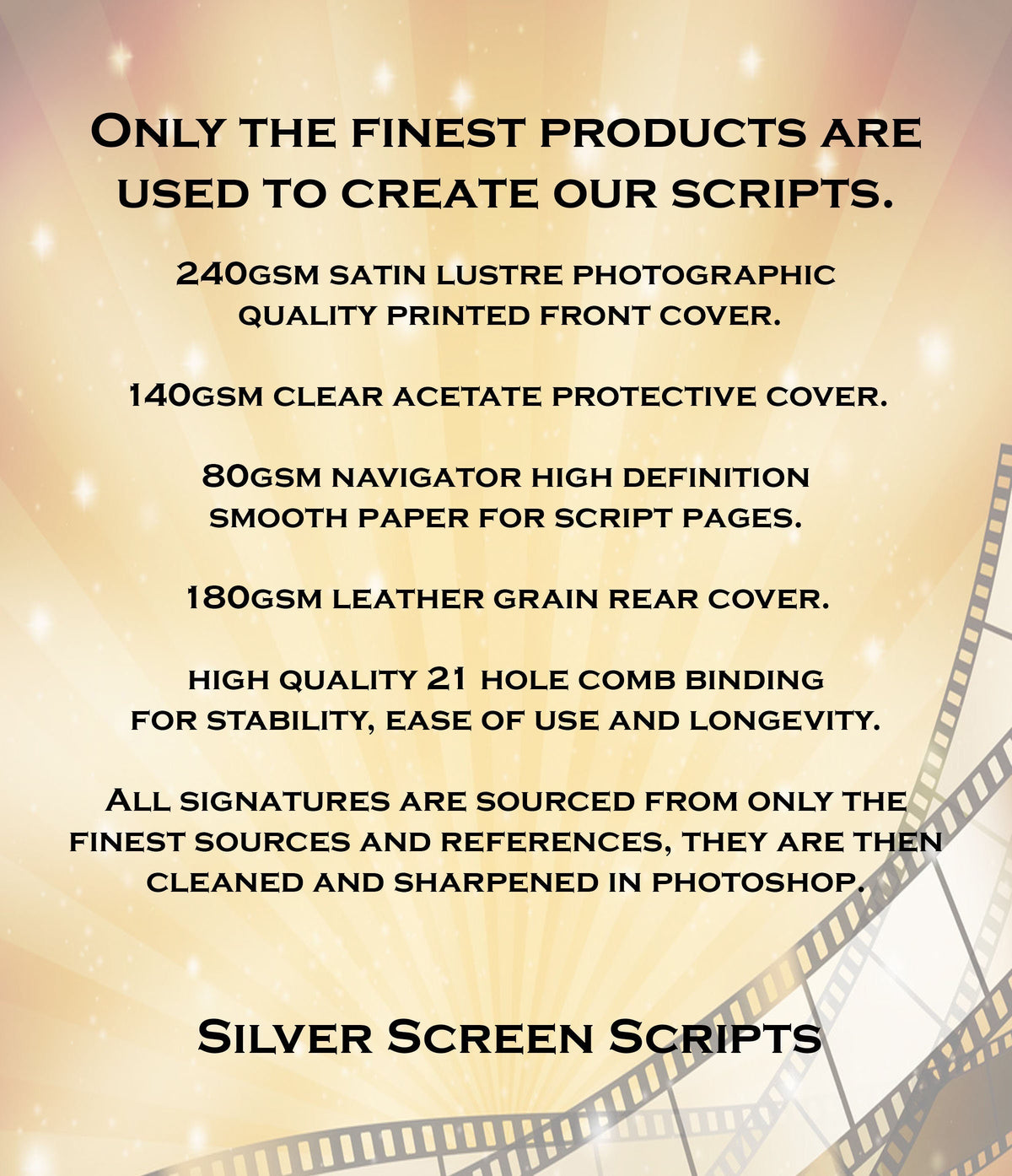 SHERLOCK The Final Problem Script, With Printed Cast Signatures, Autographs