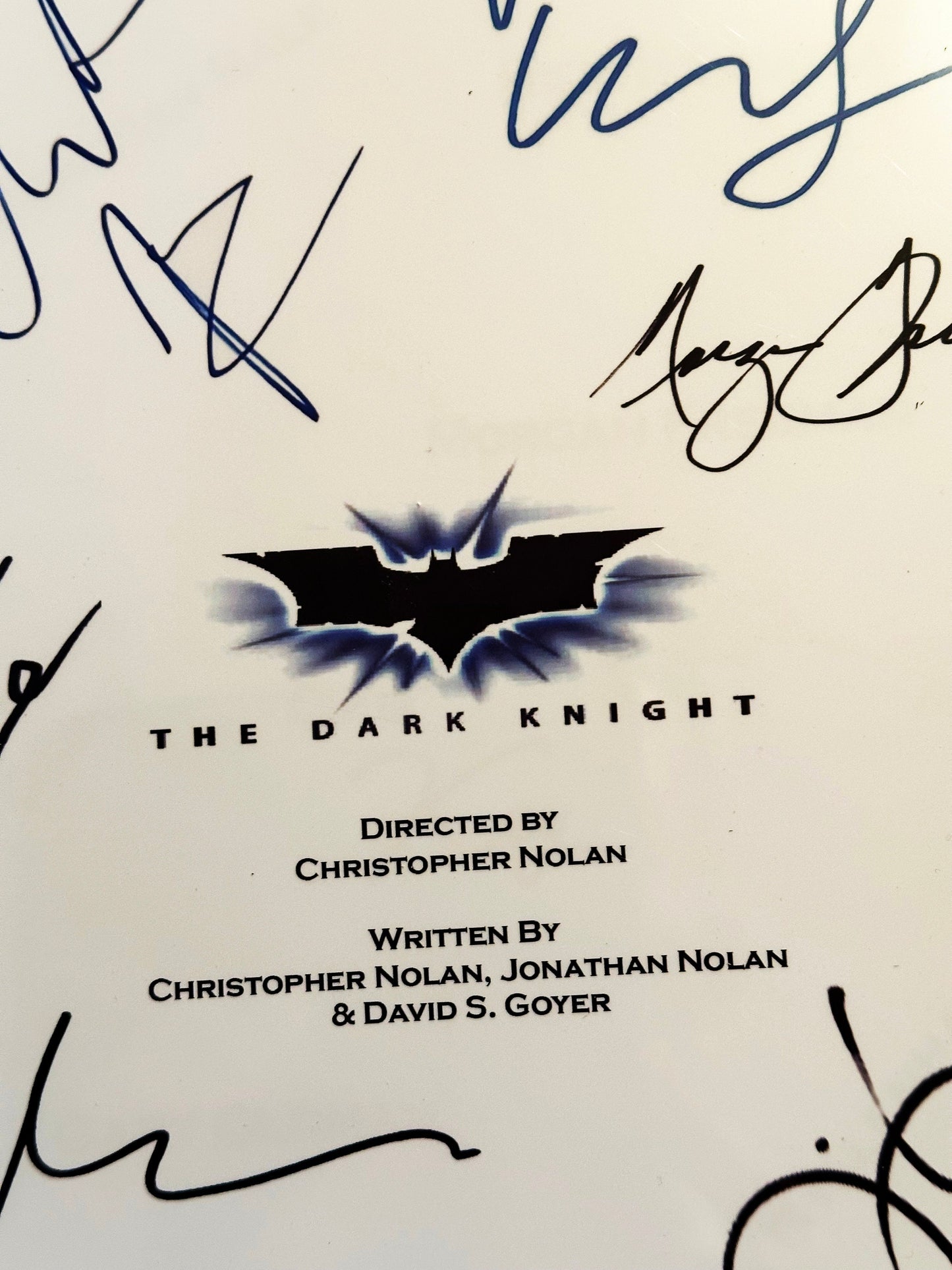 The Dark Knight Signed Movie Script, screenplay, Birthday Gift, Movie Gift, Film Script, Cinema, Present, Gift idea, Heath Ledger