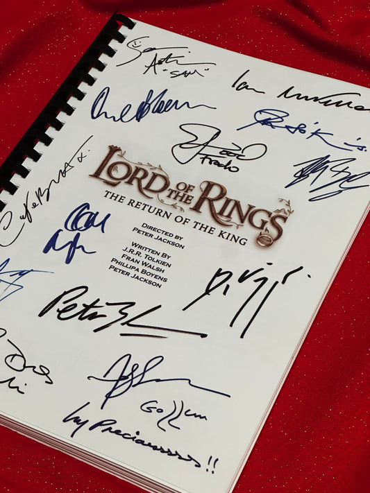 LORD OF THE RINGS, Return Of The King Script