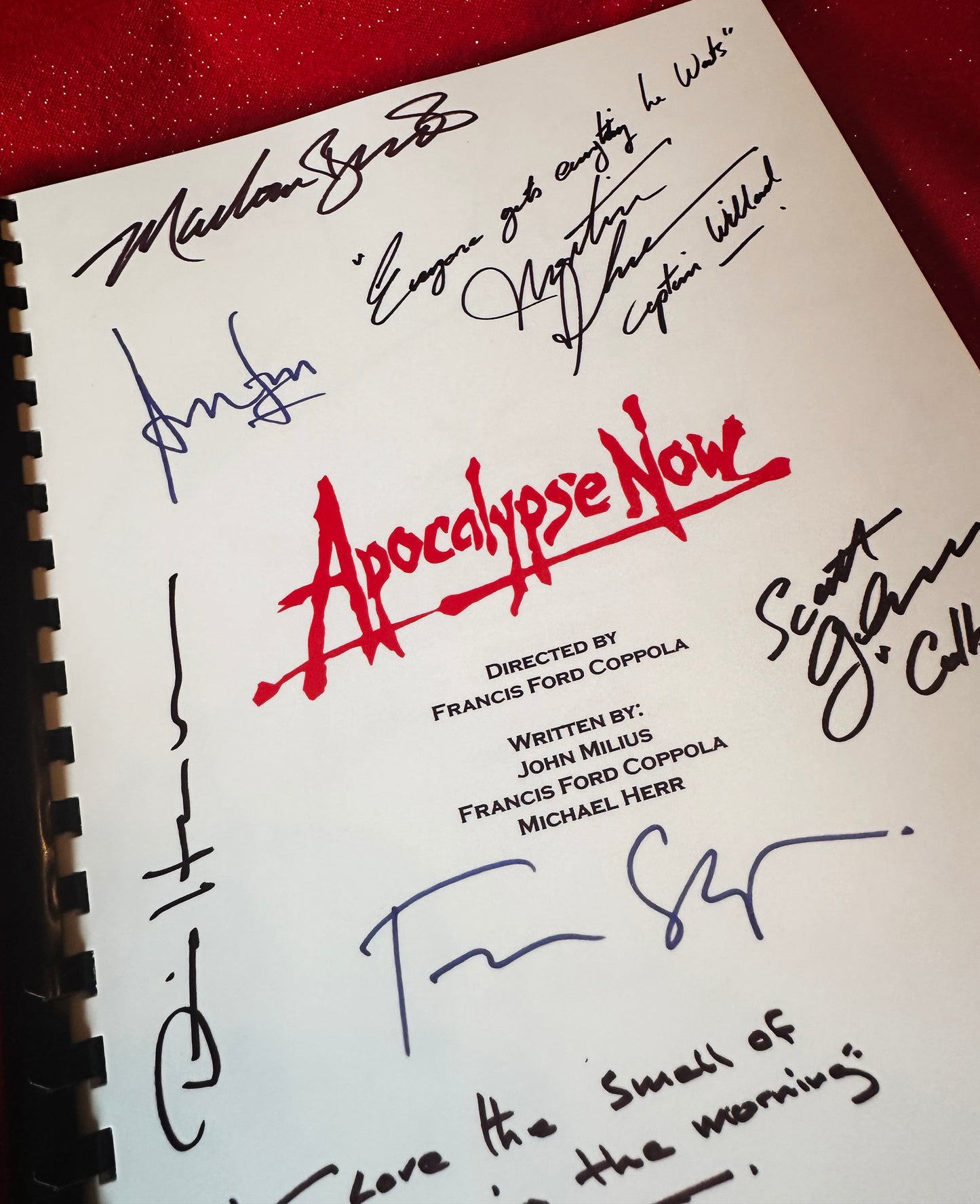 APOCALYPSE NOW FULL MOVIE SCRIPT, Sheen, Brando, Hopper