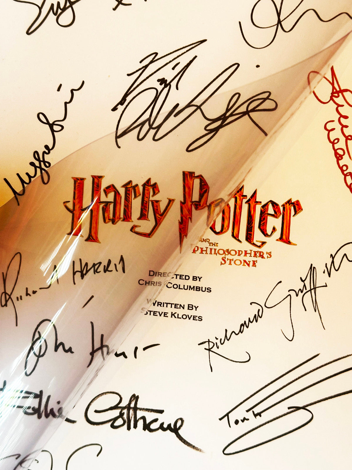 PHILOSOPHERS, Signed Movie Script, With Printed Cast Signatures, Autographs
