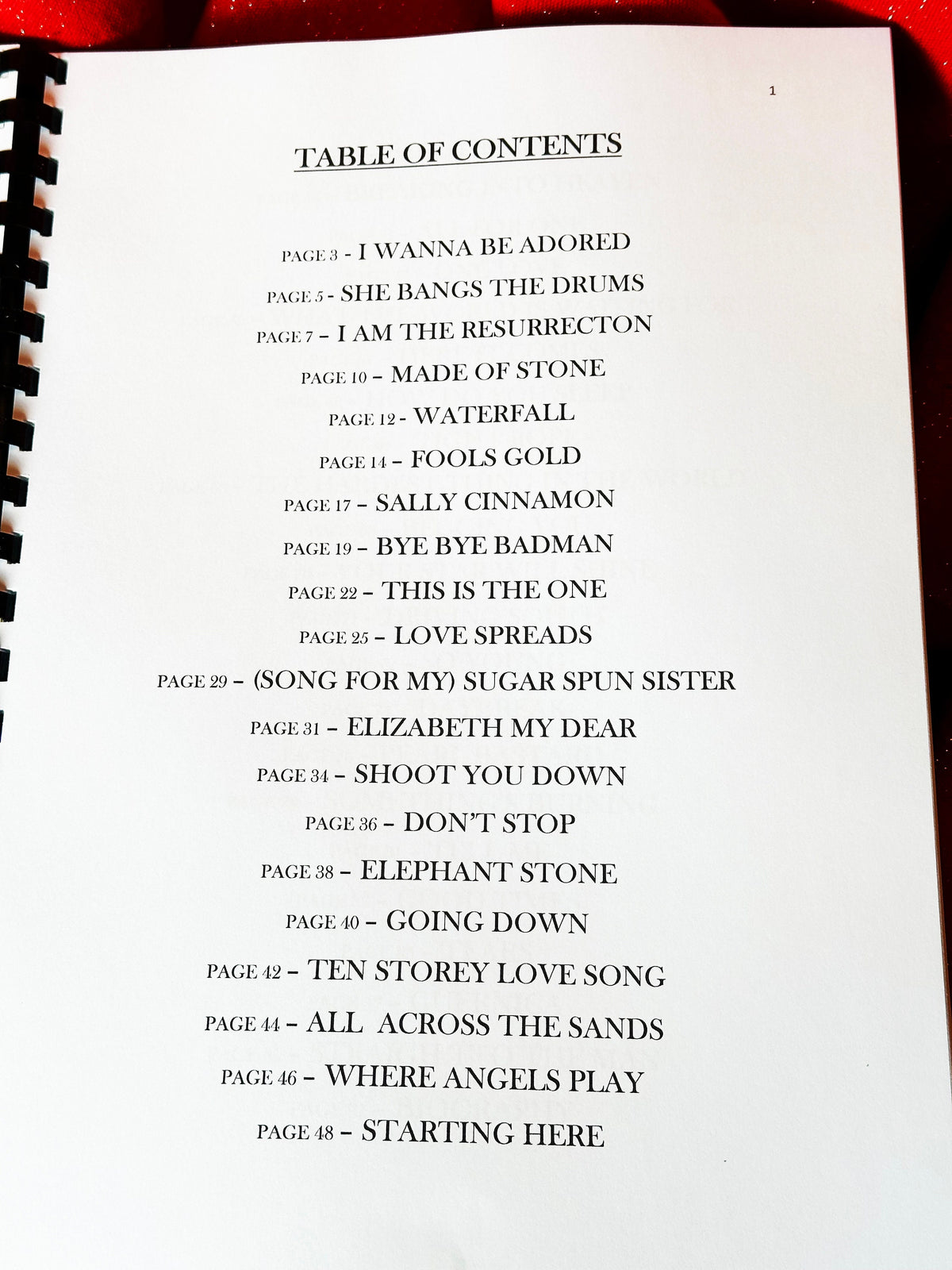 ROSES Lyric Book, With Printed Cast Signatures, Autographs