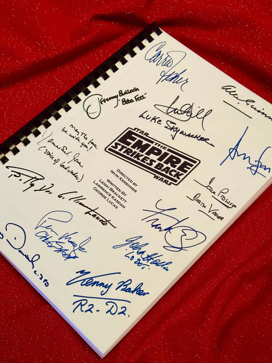 STAR WARS EMPIRE STRIKES BACK, Movie Script