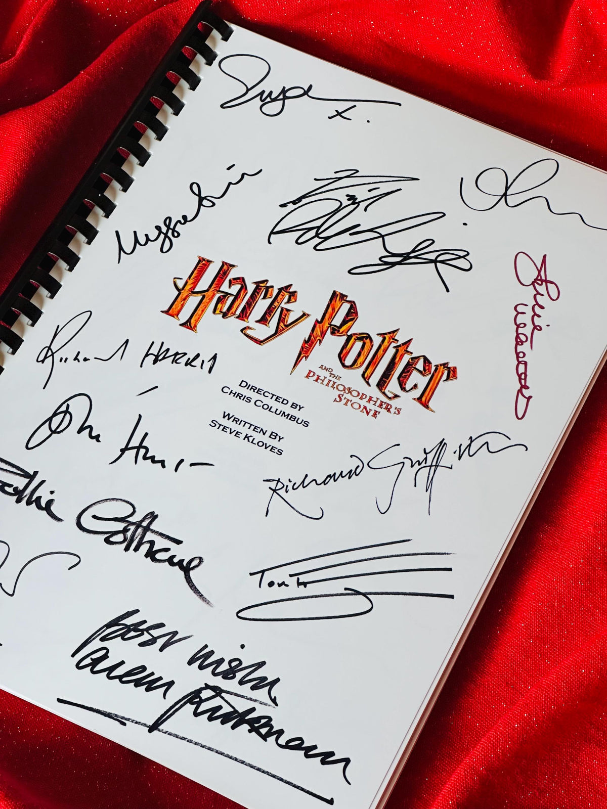 PHILOSOPHERS, Signed Movie Script, With Printed Cast Signatures, Autographs