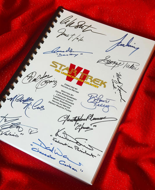 STAR TREK THE UNDISCOVERED COUNTRY Movie Script