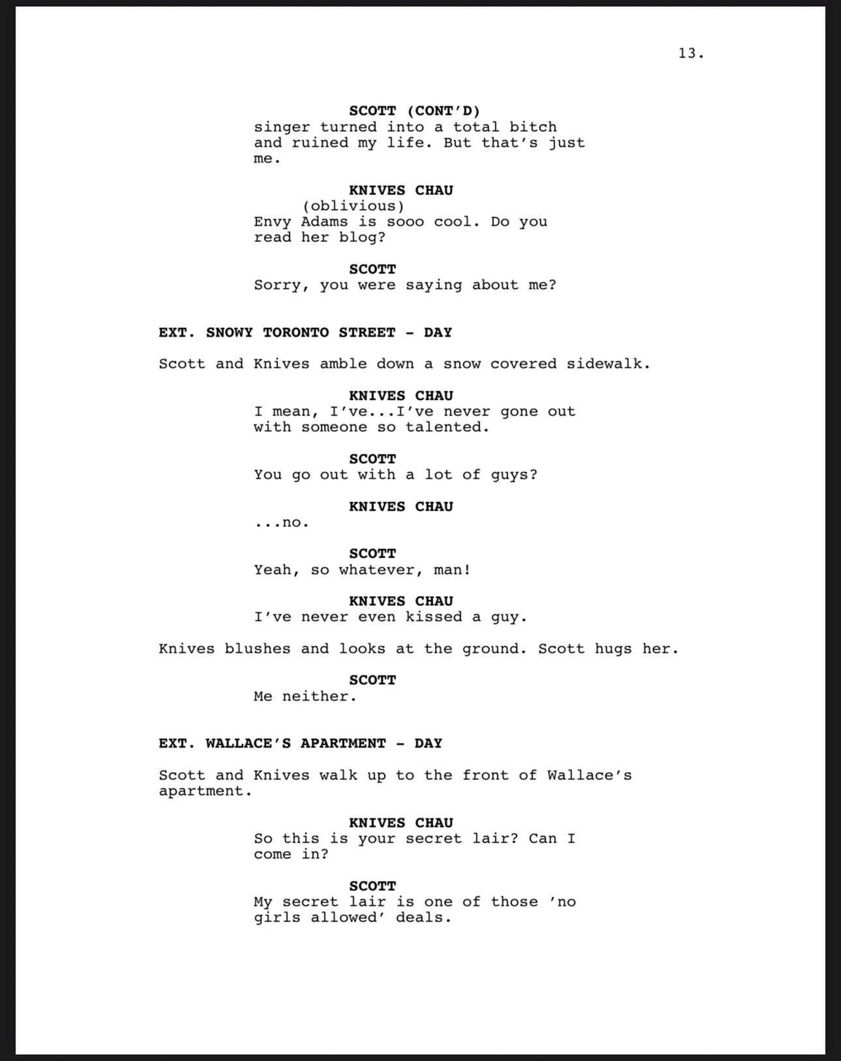 S, PILGRIM Movie Script, With Printed Cast Signatures, Autographs