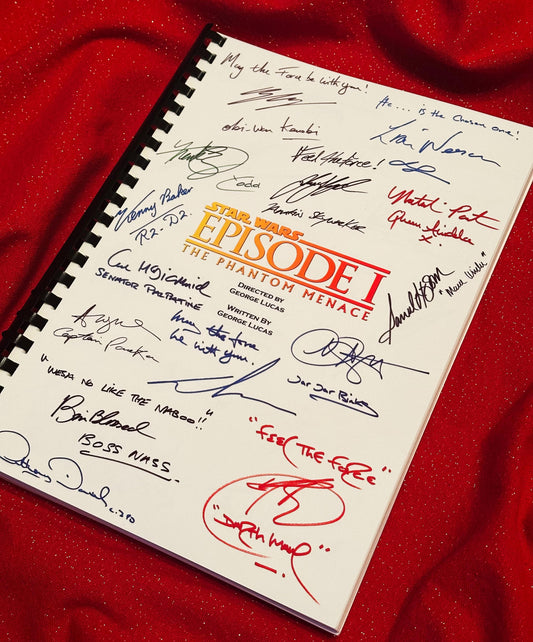STAR WARS, THE PHANTOM MENACE, Movie Script