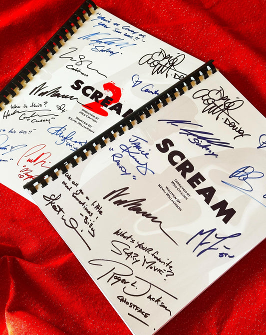 SCREAM MOVIE SCRIPTS Collection, Parts 1 & 2