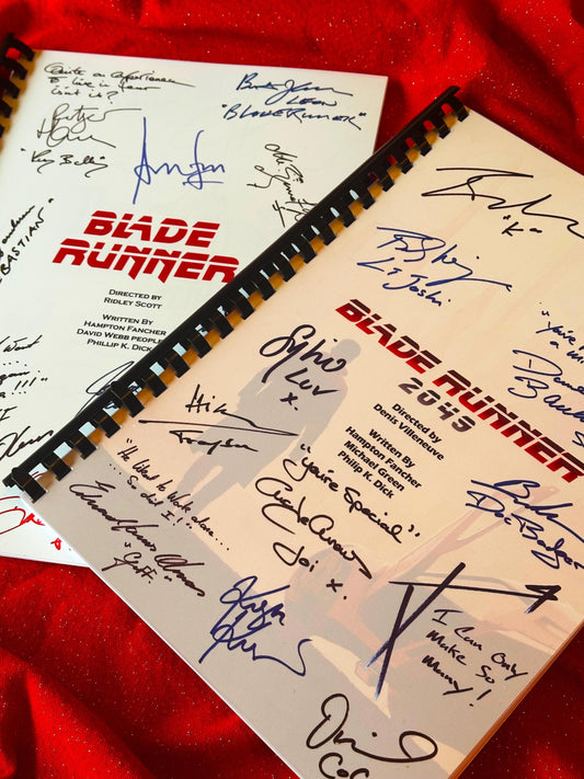 BLADE RUNNER, 1 & 2 Movie Script Collection