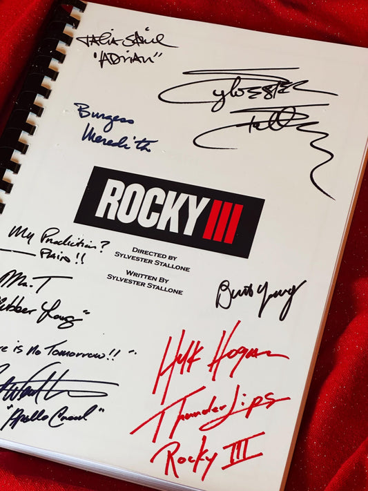 ROCKY 3 SCRIPT